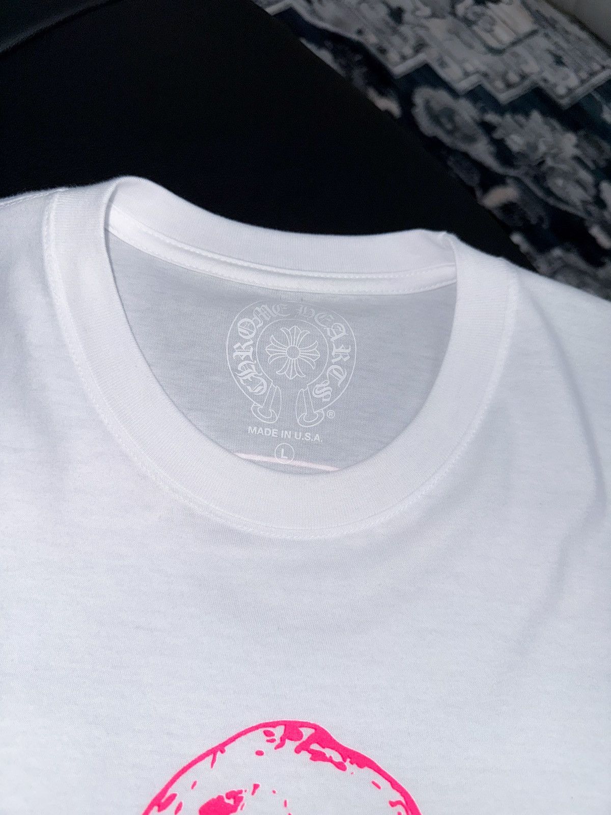 Chrome Hearts Chrome hearts logo t shirt Size US L / EU 52-54 / 3 - 3 Thumbnail