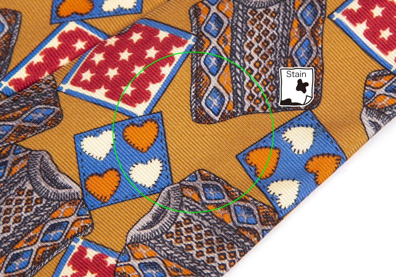 Jean Paul Gaultier Silk Sweater Print Tie in Brown Multi Size ONE SIZE - 3 Thumbnail