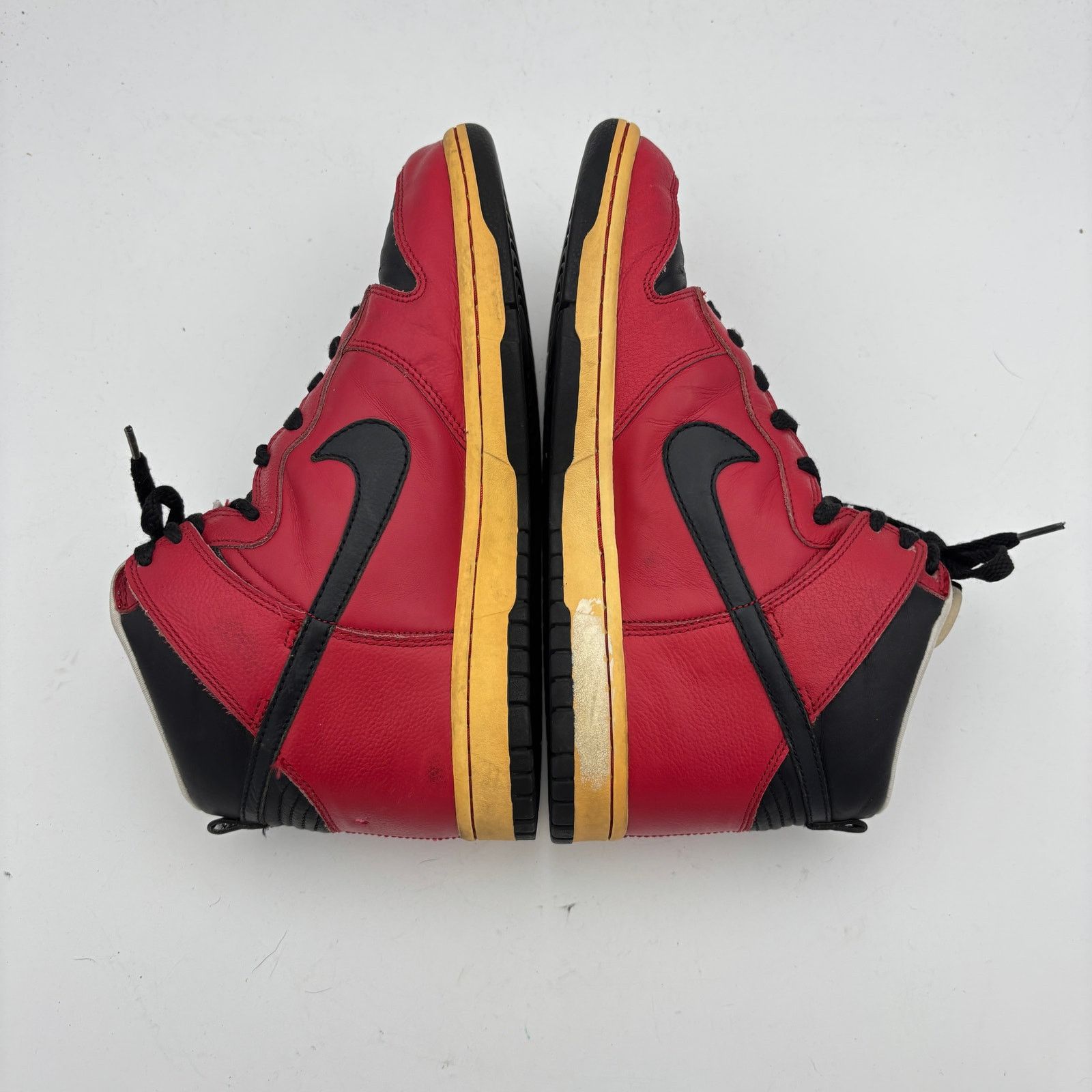 Nike × Vintage Vintage Nike Dunk High Red Sneakers Men's 8.5 309432-601 Size US 8.5 / EU 41-42 - 7 Thumbnail