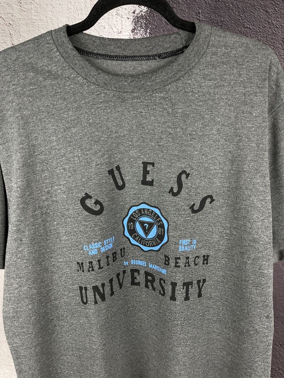 Georges Marciano Guess Malibu Beach University by Georges Marciano 90s tee Size US L / EU 52-54 / 3 - 6 Thumbnail