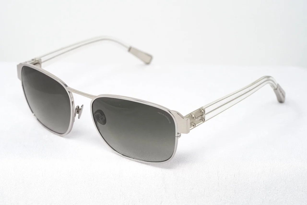 Dior Kris Van Assche Sunglasses D-Frame Silver and Grey Size ONE SIZE - 7 Thumbnail