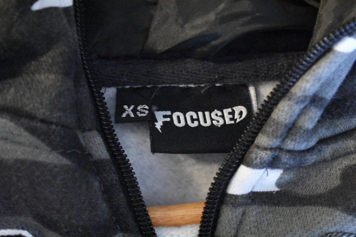 Other Skull Design, Focused Zip Up Hoodie Size US XS / EU 42 / 0 - 5 Thumbnail