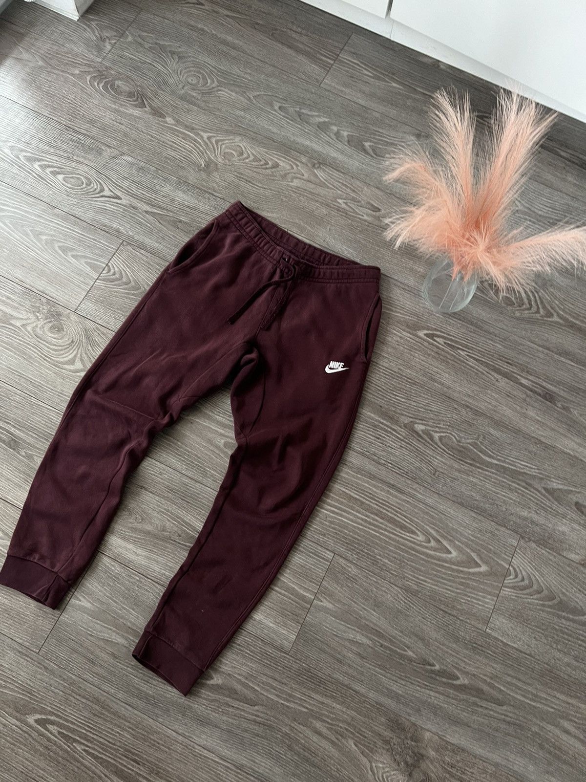 Nike ‼️Nike Classic New Collection Knit Logo Swoosh Joggers‼️ Size US 31 - 2 Thumbnail