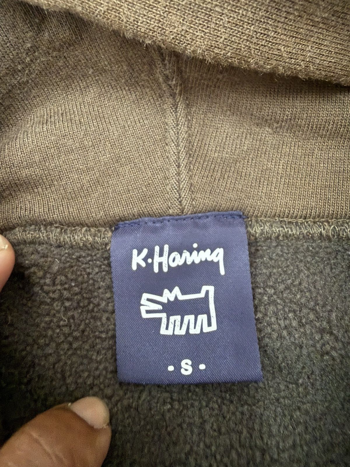 Keith Haring 🔥 Uniqlo Japan Keith Haring SOS Sunfaded Sweat Hoodie - S Size US S / EU 44-46 / 1 - 9 Thumbnail