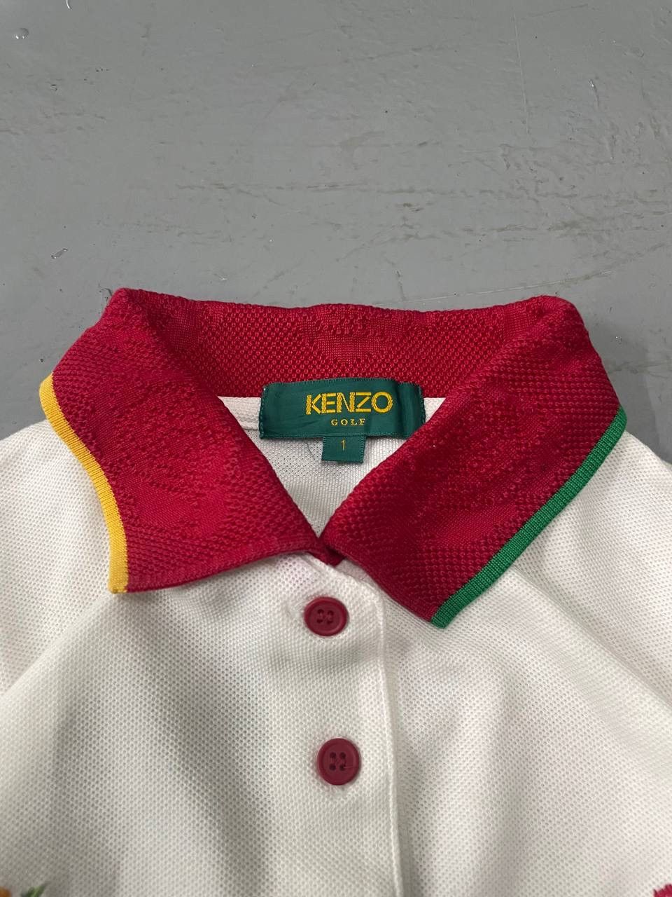 Kenzo KENZO GOLF EMBROIDED BLOOMS COLOURFULL Size XS / US 0-2 / IT 36-38 - 8 Thumbnail