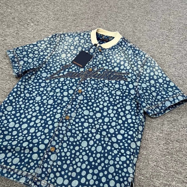 Louis Vuitton louis vuitton x yayoi kusama denim shirt-2507 Size US S / EU 44-46 / 1 - 3 Thumbnail