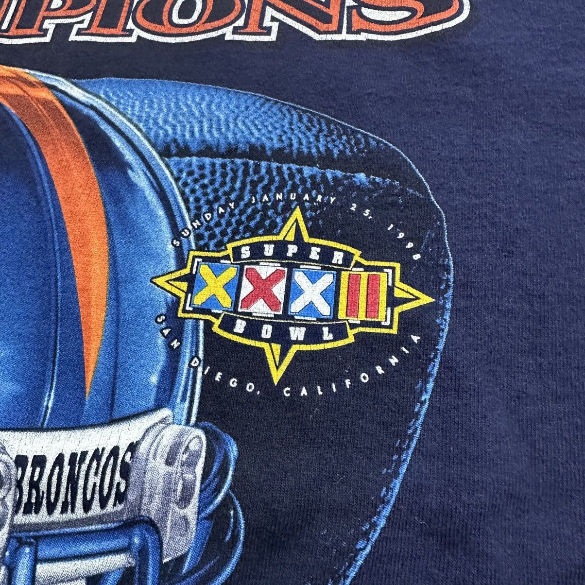 NFL 1997 Pro Player Denver Broncos AFC Champions Graphic Tee Size US L / EU 52-54 / 3 - 6 Thumbnail
