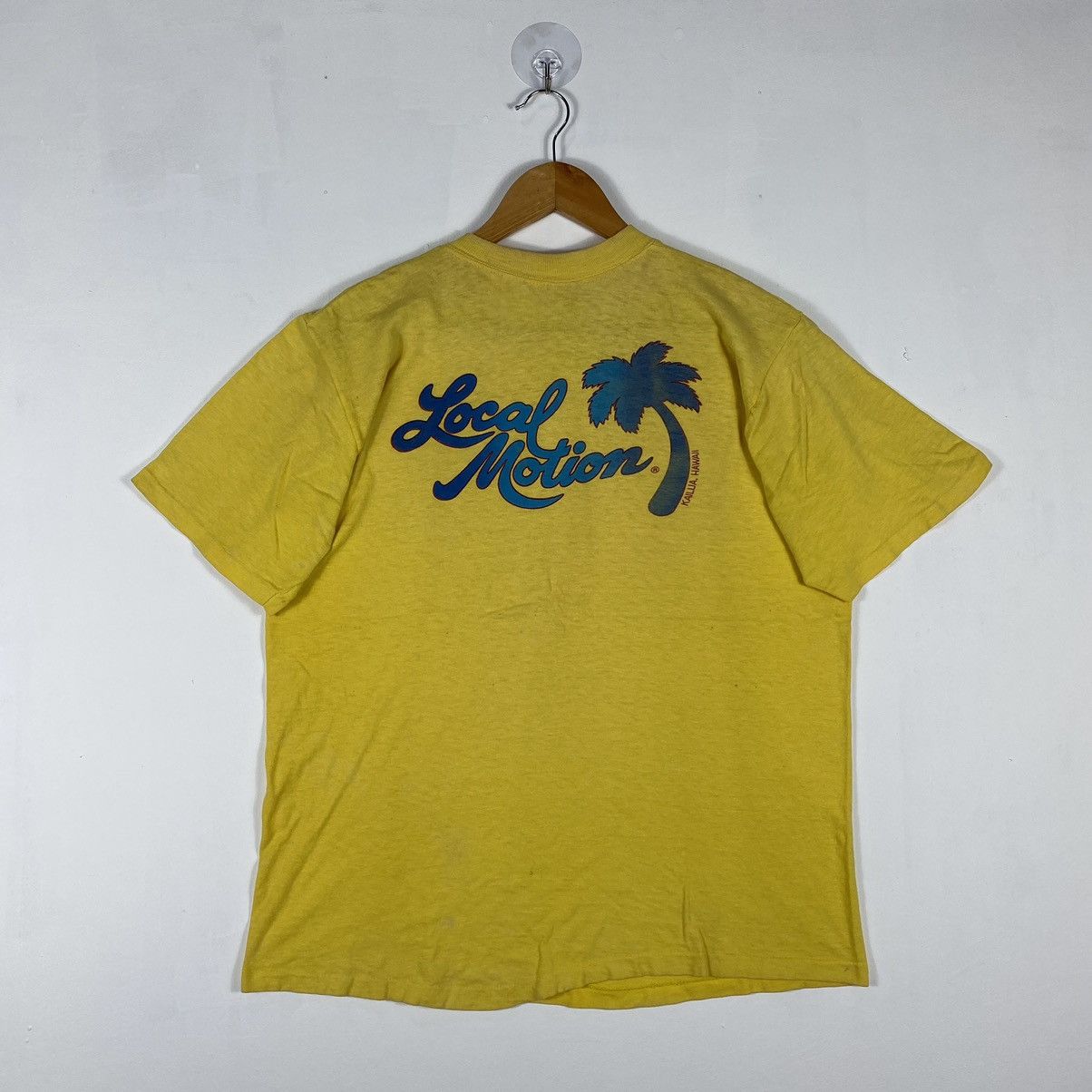 Vintage True Vintage 70's LOCAL MOTION Kailua Hawaii Surfing Tee Size US L / EU 52-54 / 3 - 2 Thumbnail