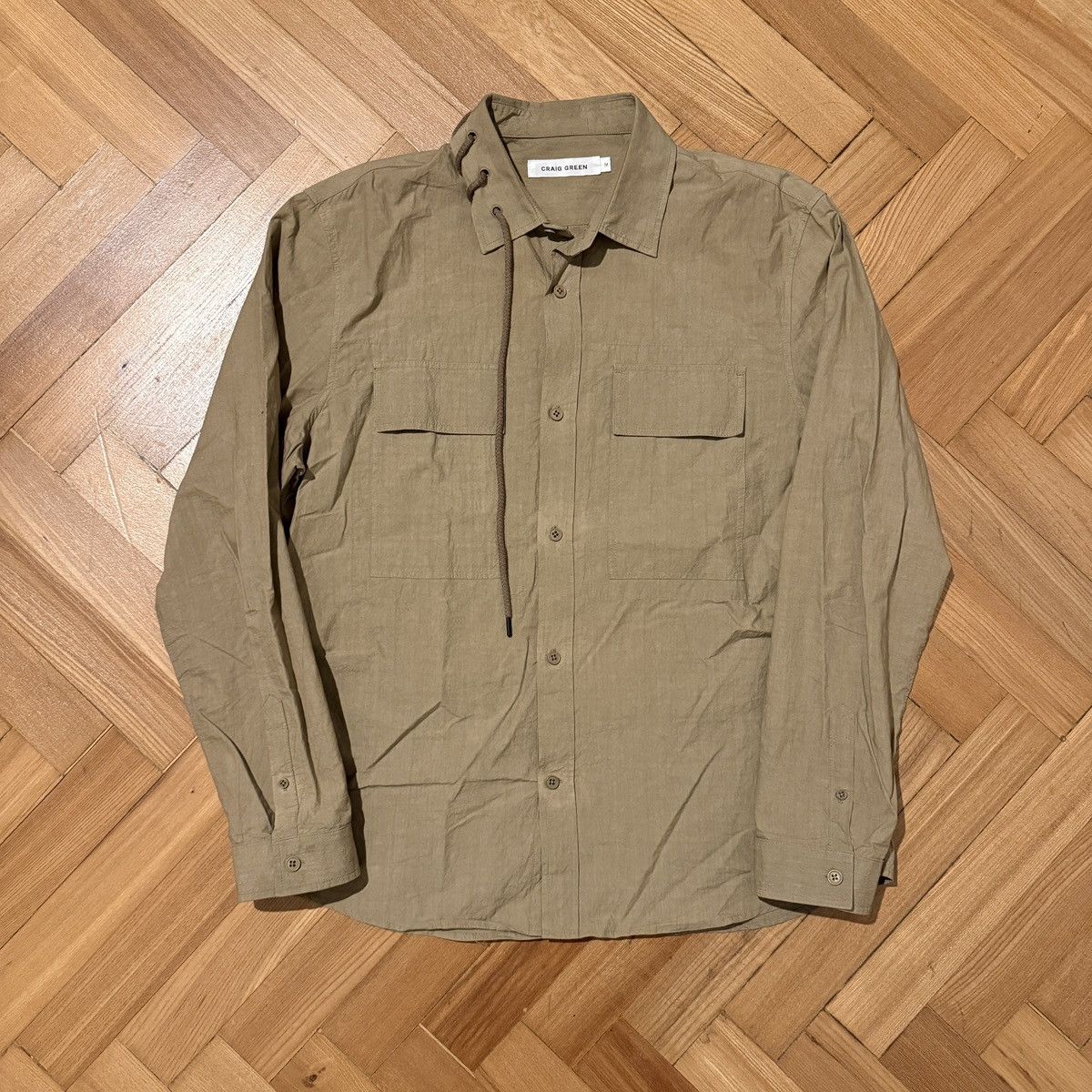 Craig Green Craig Green Laced Worker Shirt Size US L / EU 52-54 / 3 - 1 Thumbnail