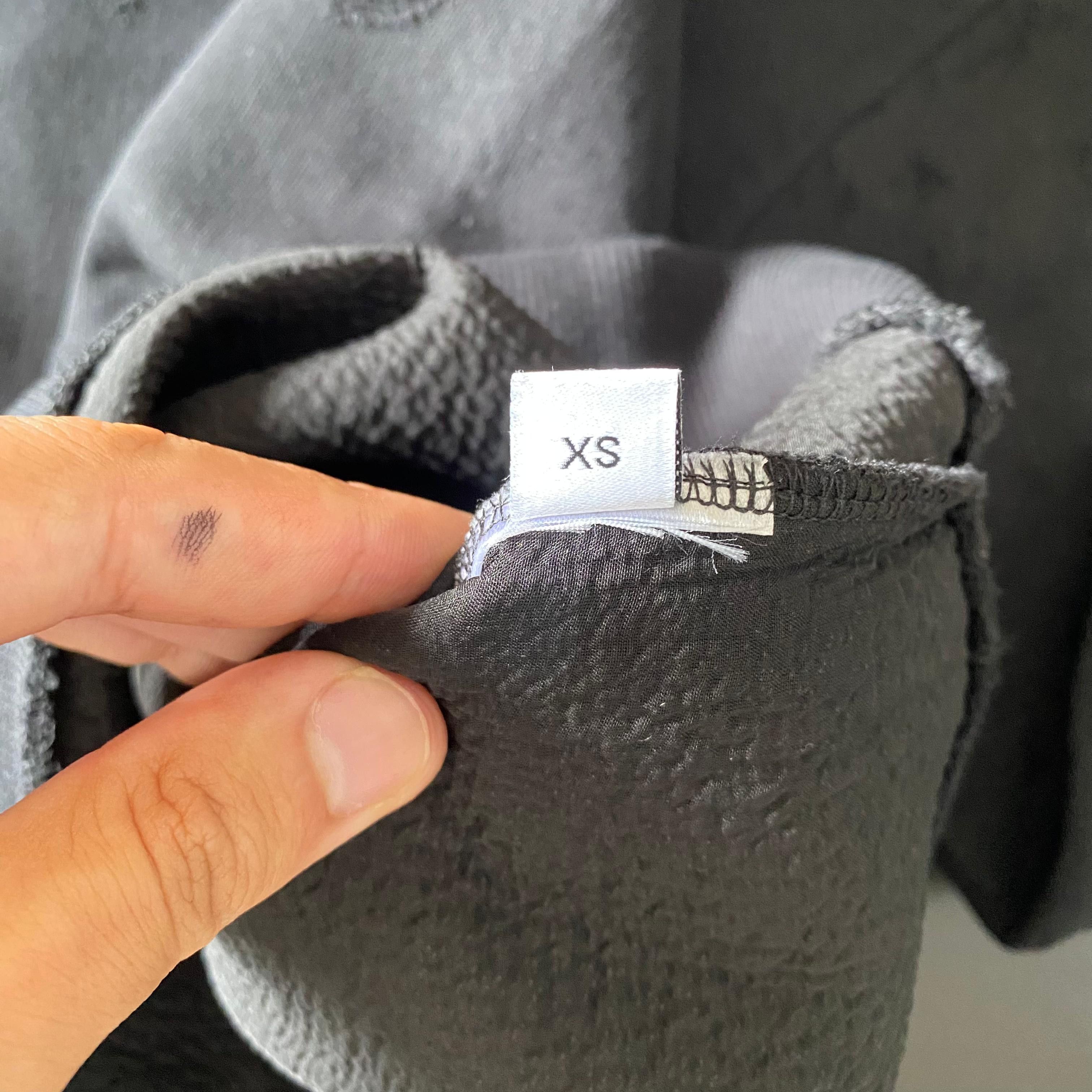 Givenchy Black Distressed Blurred Logo Hoodie Size US XS / EU 42 / 0 - 4 Thumbnail