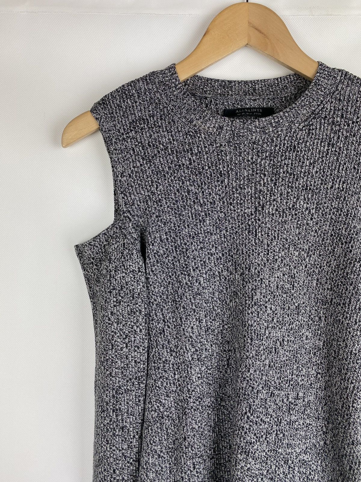 Allsaints Allsaints ladies Bernt open shoulder jumper sweater Size M / US 6-8 / IT 42-44 - 2 Thumbnail