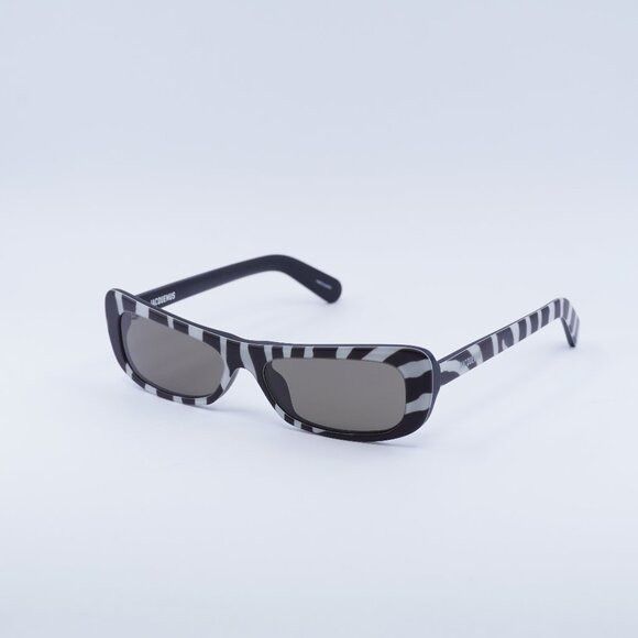 Jacquemus Jacquemus CAPRI JAC/55 C8 Sunglasses Black and White Zebra Size ONE SIZE - 2 Thumbnail