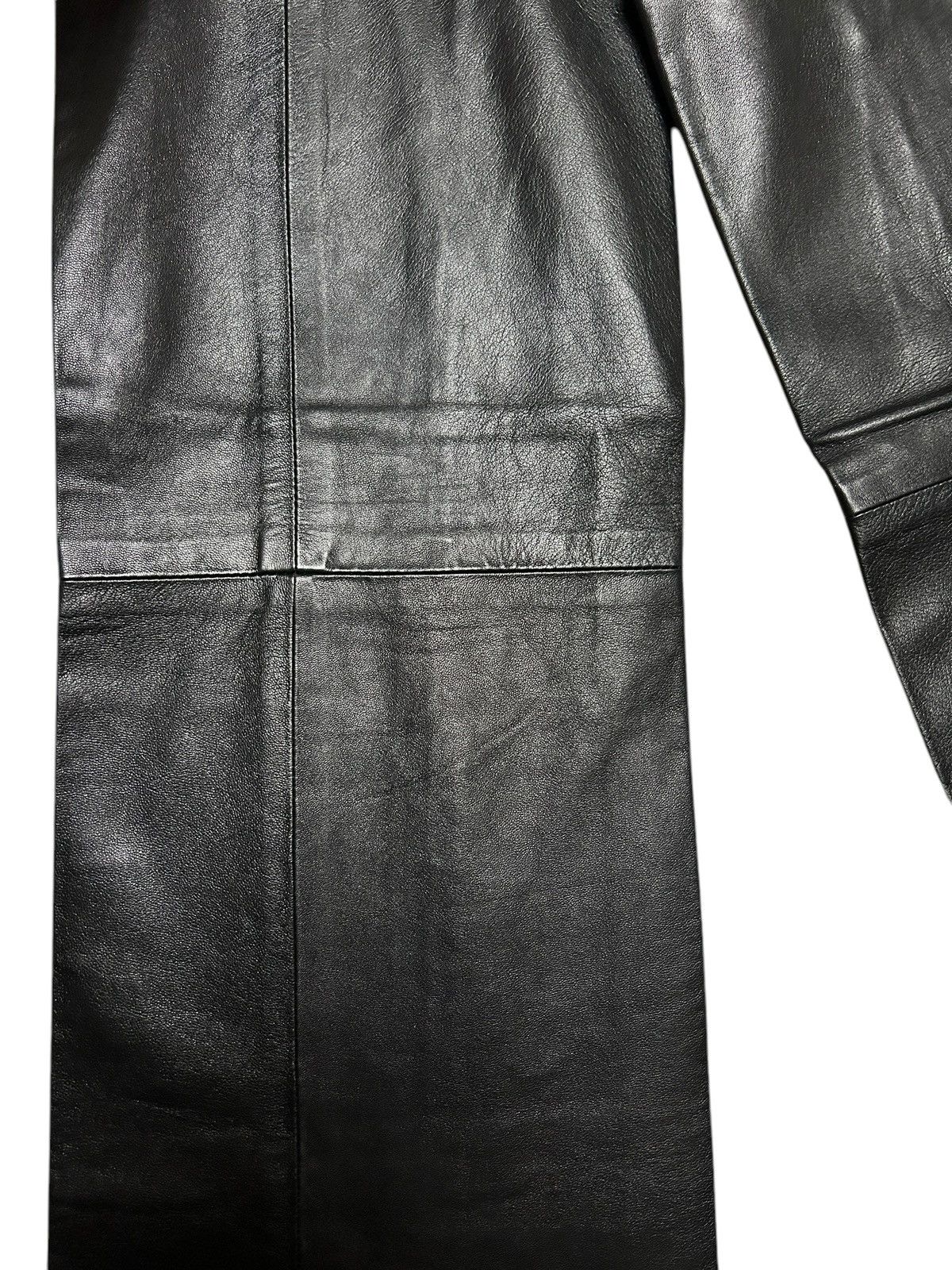 Vivienne Westwood 90s Sailor Leather Trousers Size 28" / US 6 / IT 42 - 10 Thumbnail