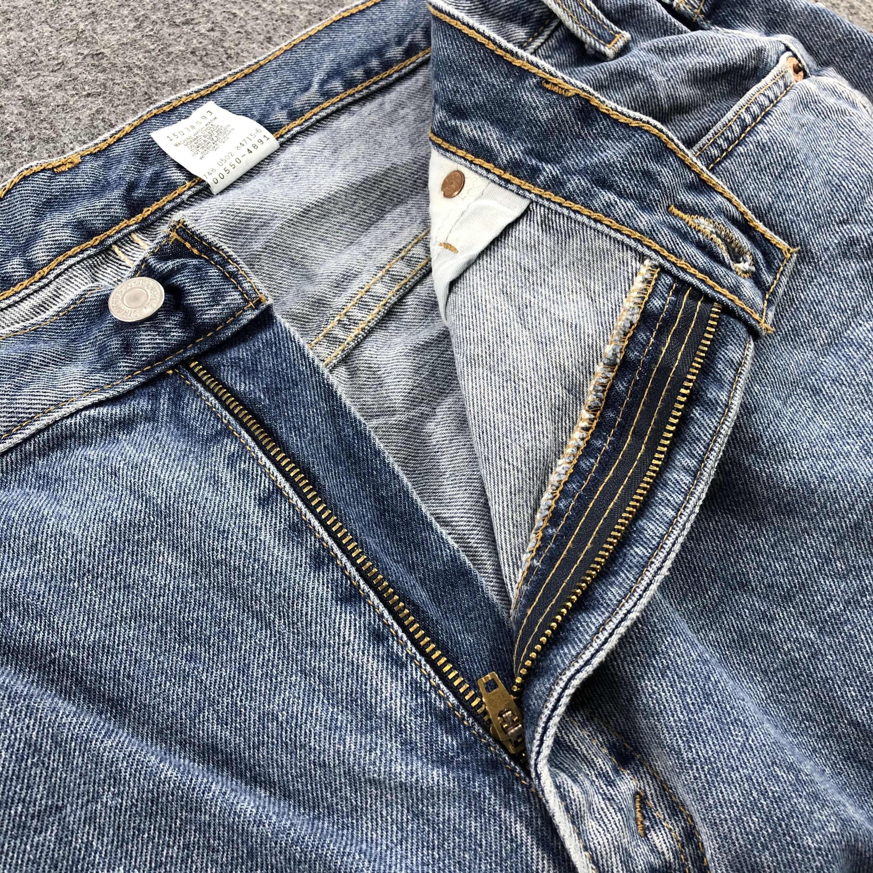 Levi's levis 550 Vintage Jeans Faded Blue Denim-J1015 Size US 39 - 8 Thumbnail