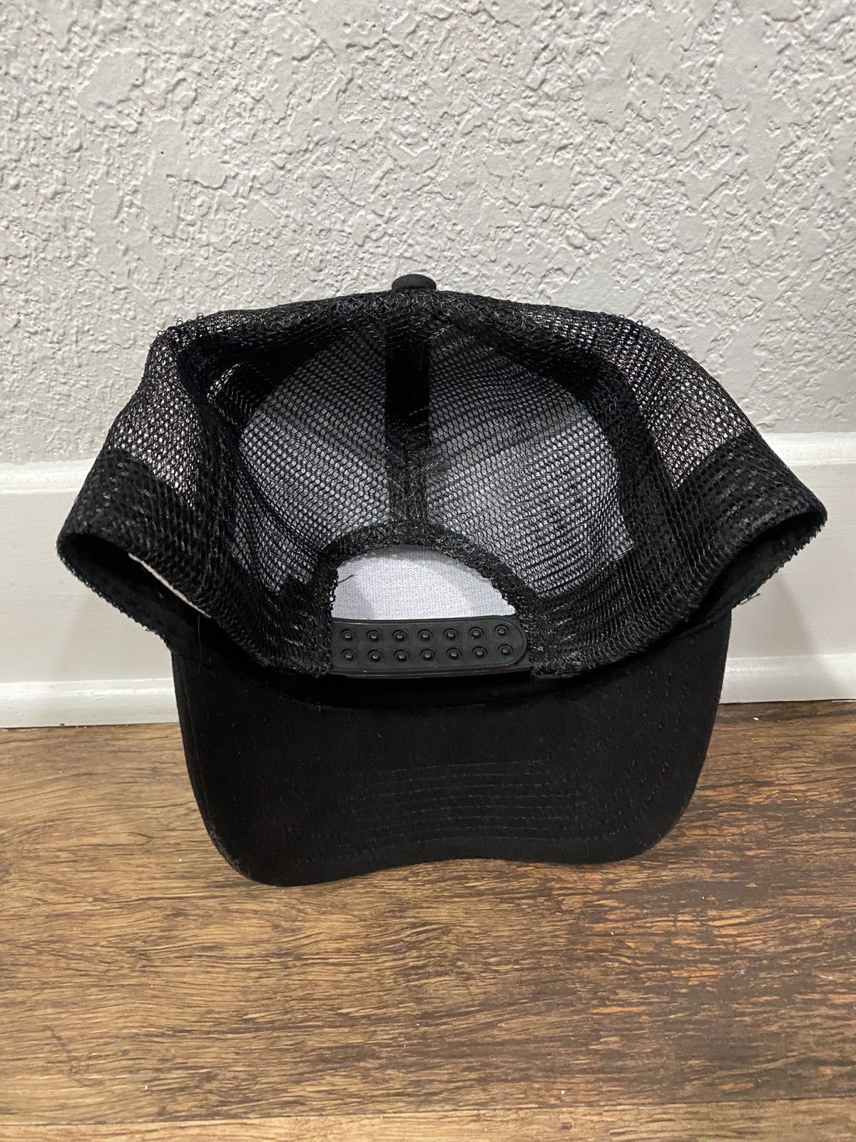 Japanese Brand × Vintage Black Twill Trucker Hat Size ONE SIZE - 3 Thumbnail