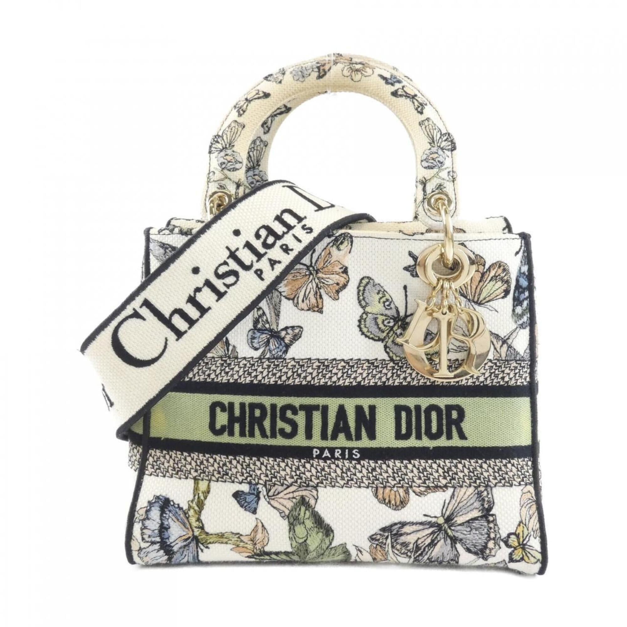 Dior Christian Dior TOILE DE JOUY MEXICO Lady D-Lite Medium Handbag M0565OESR Size ONE SIZE - 1 Thumbnail