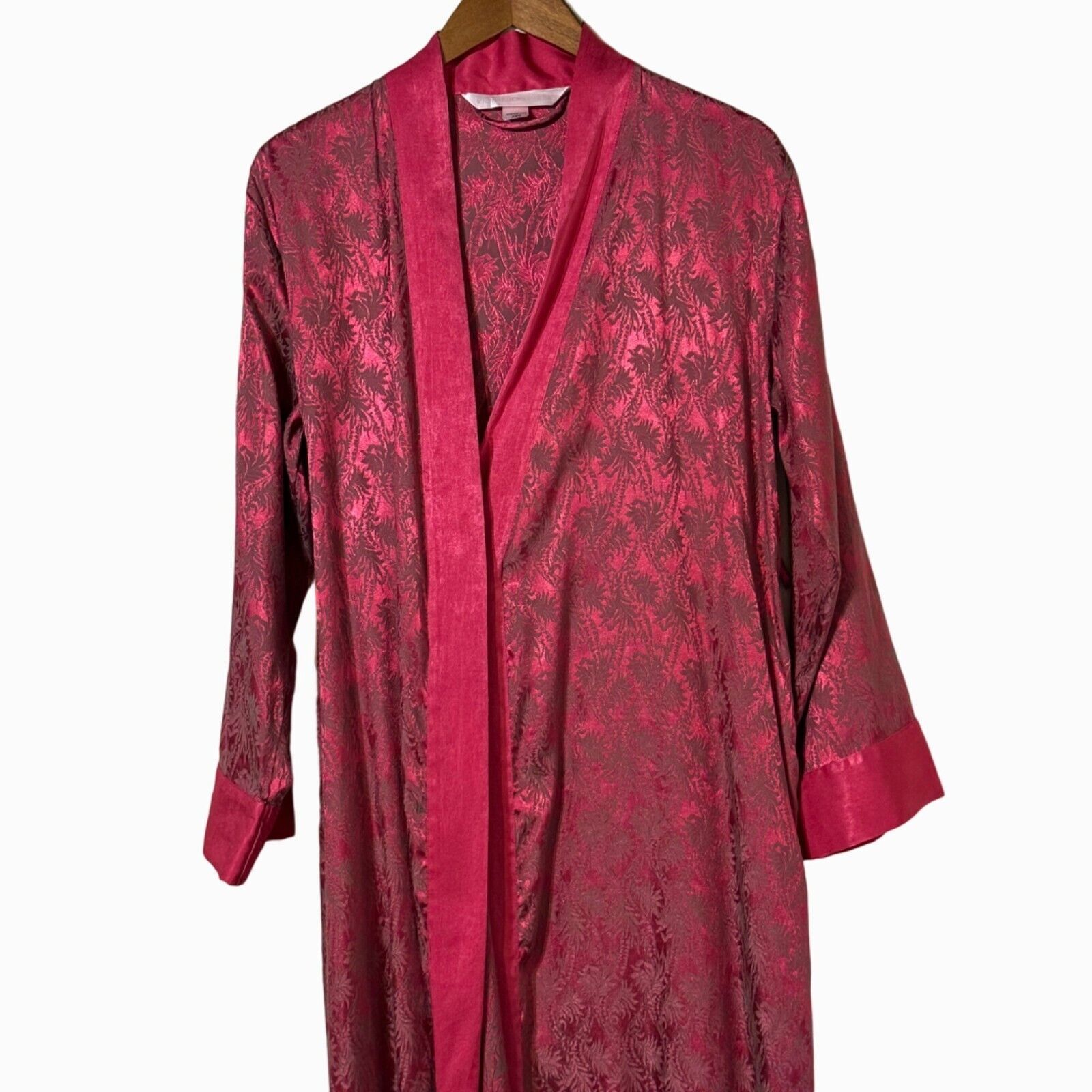 Victoria's Secret Victoria's Secret's Robe XS/S Red/Pink Brocade Robe No Belt Size ONE SIZE - 2 Thumbnail