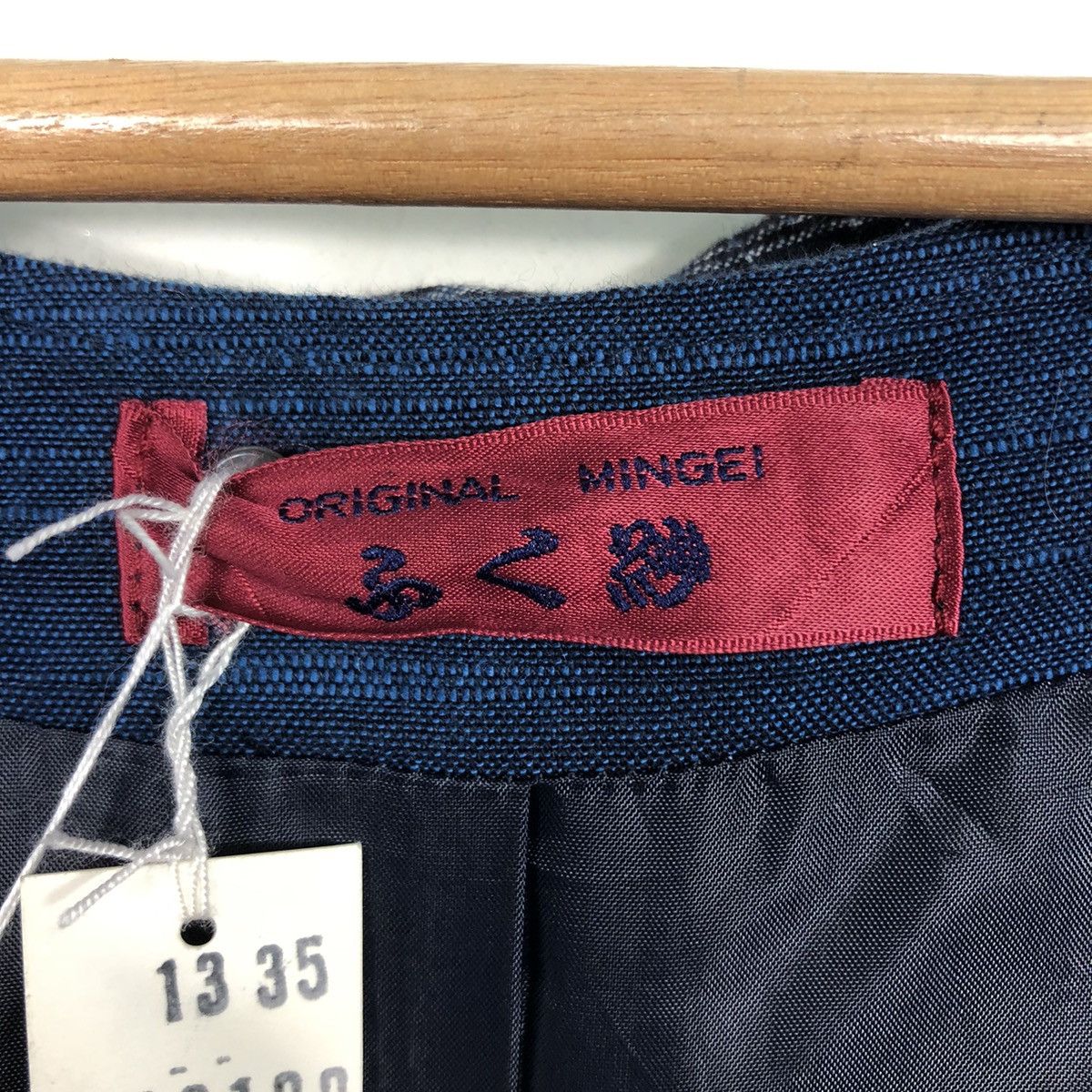 45rpm 📌Vintage Indigo Denim Jacket Original Mingei Japan Size US M / EU 48-50 / 2 - 19 Thumbnail