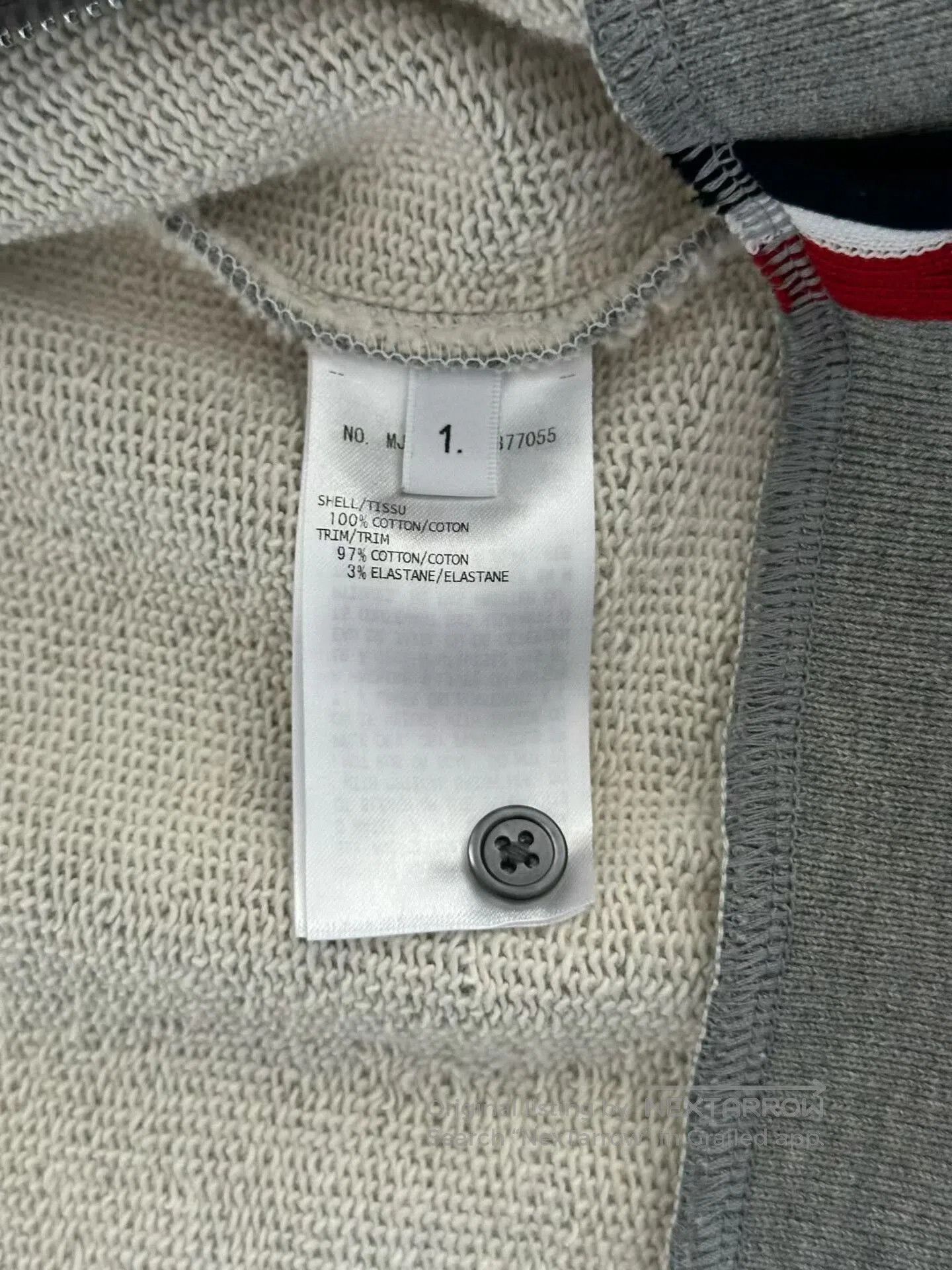 Thom Browne Thom Browne Back Stripe Zip Jacket. Size US S / EU 44-46 / 1 - 4 Thumbnail