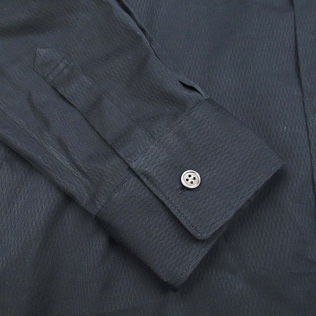 Comme des Garcons SHIRT Shirt Notched collar Long sleeves button cotton Black Size US M / EU 48-50 / 2 - 4 Thumbnail