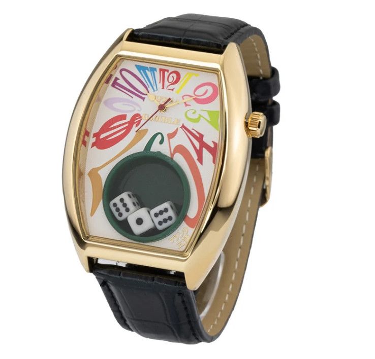 Other Frank Miura Gamble Watch King Macau Dice gold rainbow white Size ONE SIZE - 1 Thumbnail