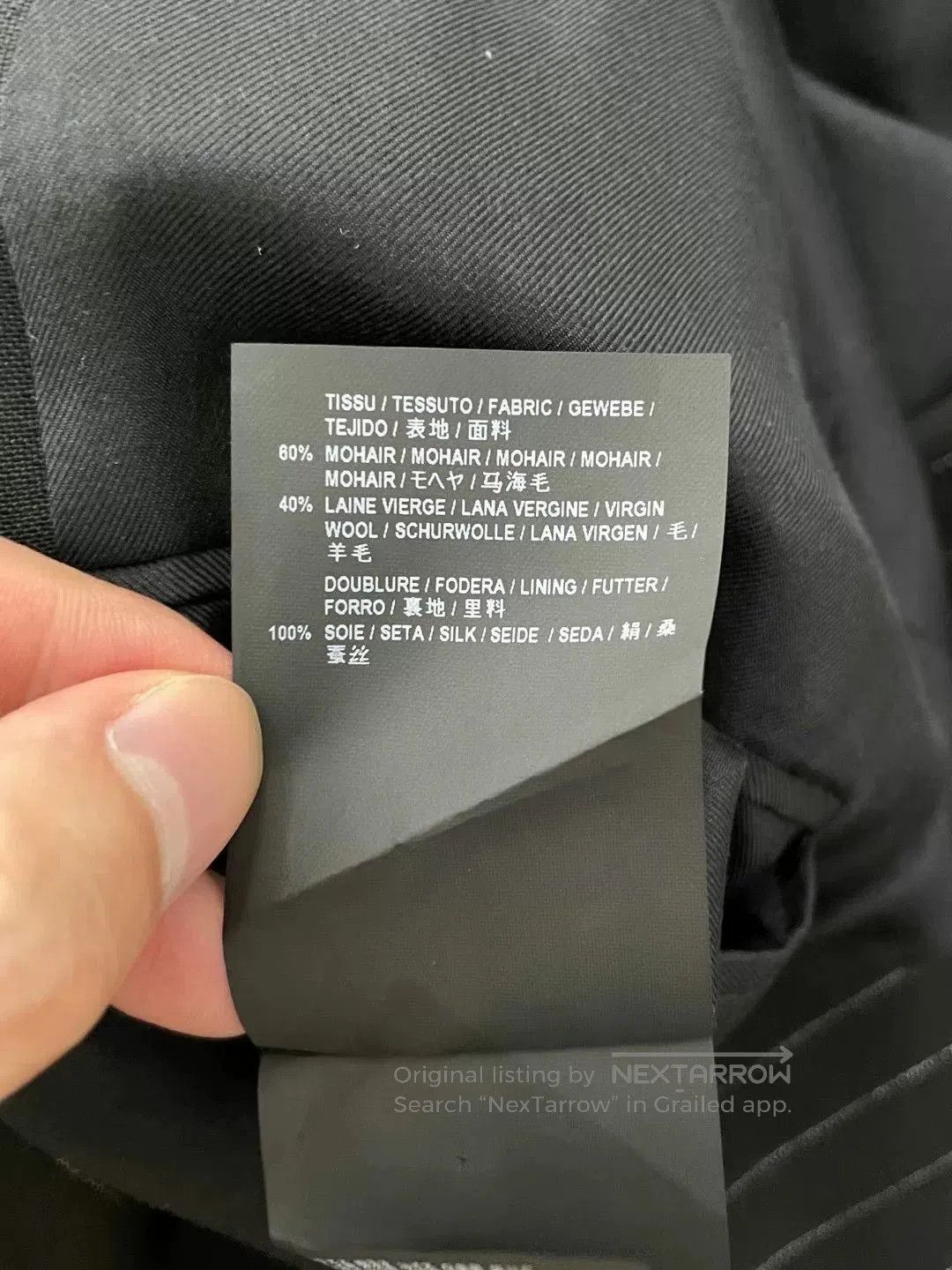 Saint Laurent Paris Saint Laurent Classic Pinstripe Blazer. Size XXS / US 00 / IT 34 - 5 Thumbnail