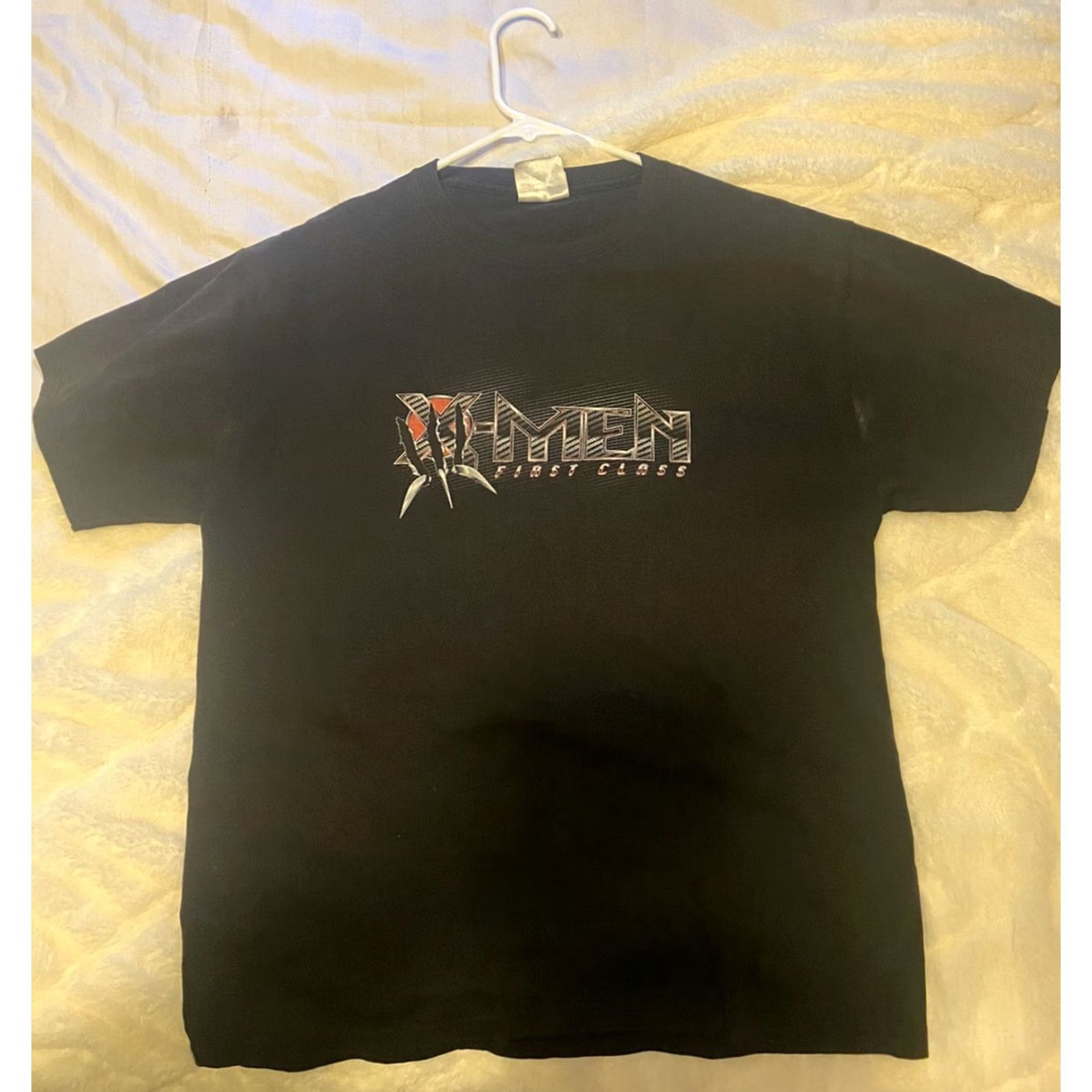 Vintage X-Men First Class JC Race Cars Damon Chin Med Shirt Mens T-Shirt Short Sleeve Black M Comics Size US M / EU 48-50 / 2 - 2 Thumbnail