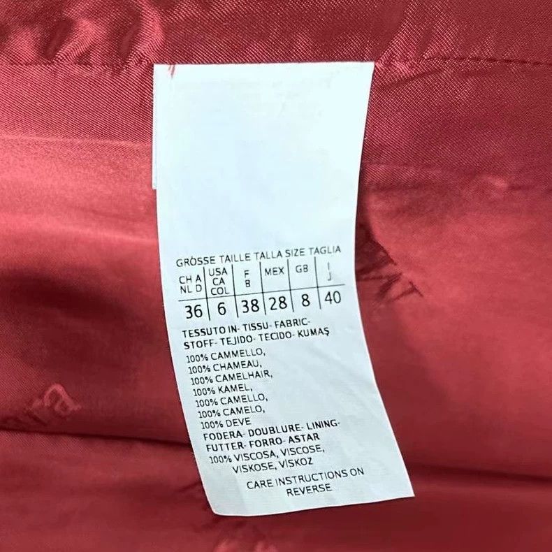 Max Mara Max Mara Red Long Coat Size XL / US 12-14 / IT 48-50 - 5 Thumbnail
