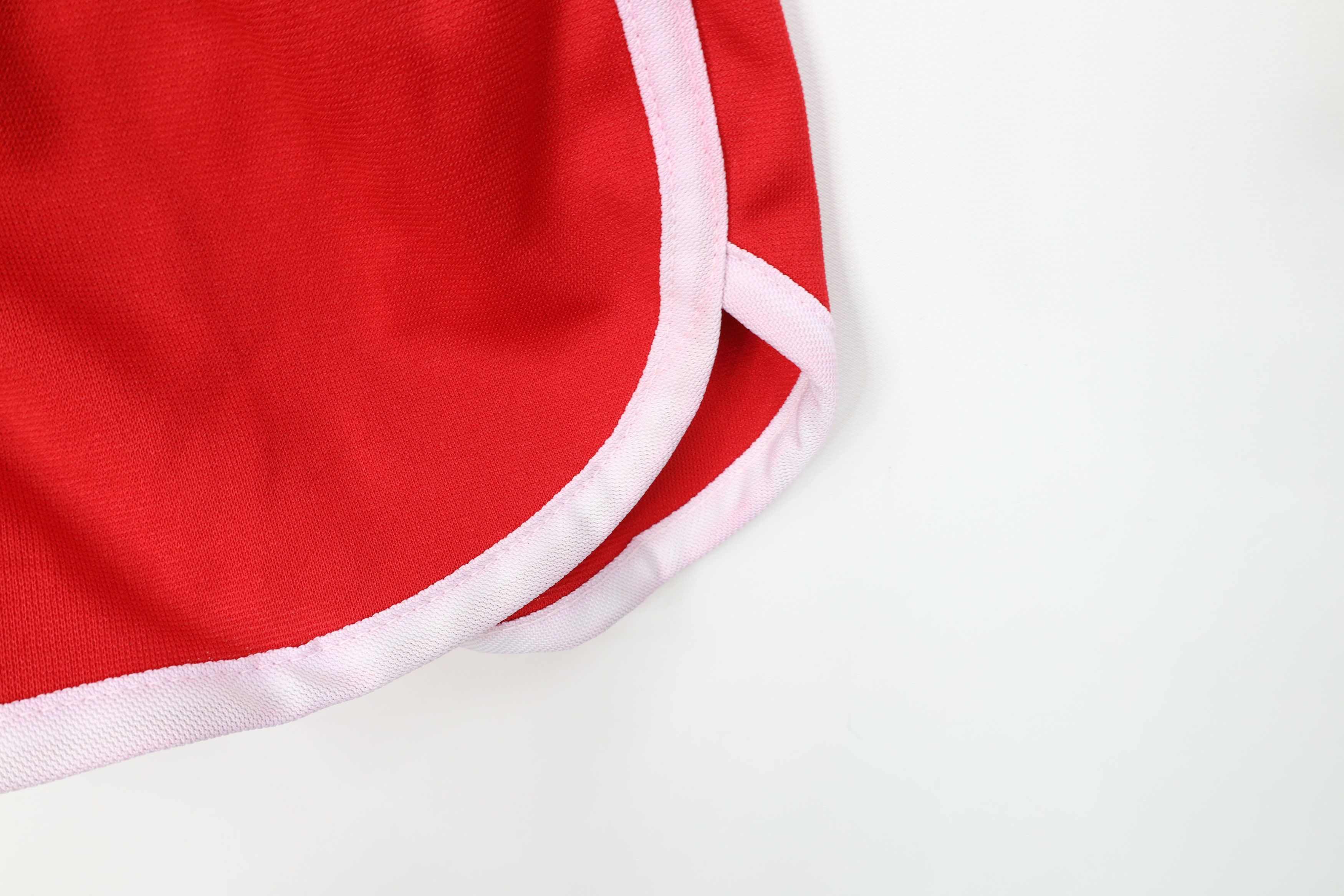 Vintage Deadstock Vintage 70s Streetwear Knit Short Shorts Red USA Size US 30 / EU 46 - 5 Thumbnail