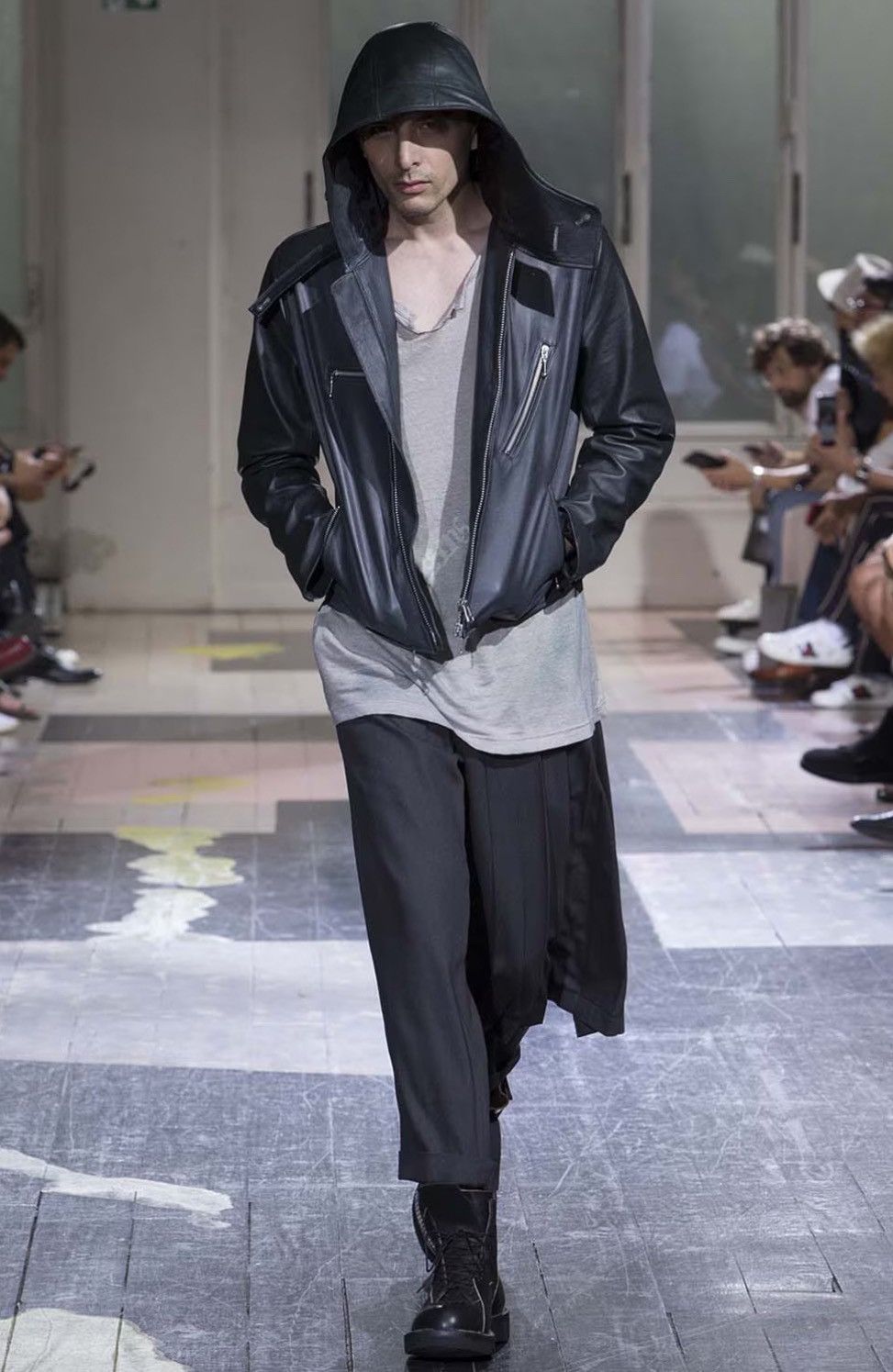 Yohji Yamamoto yohji yamamoto pour homme 18ss skirt wrapped crop 