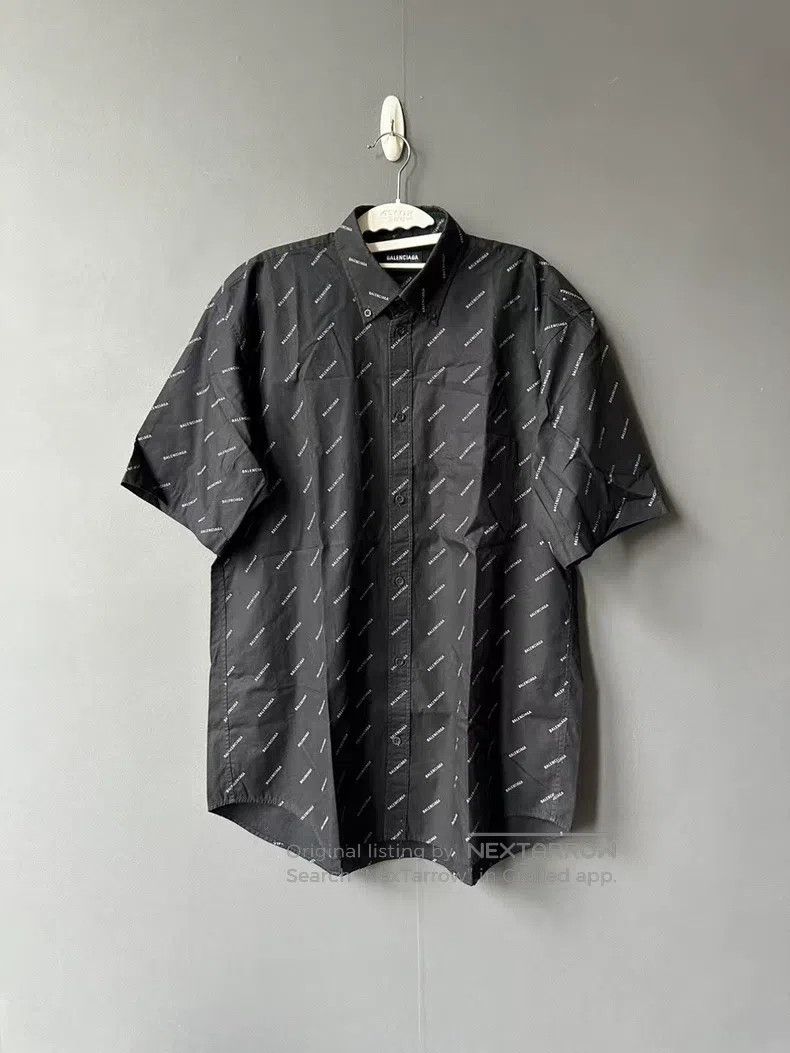 Balenciaga Balenciaga Bullet Screen Short Sleeve Shirt Size XS / US 0-2 / IT 36-38 - 1 Thumbnail
