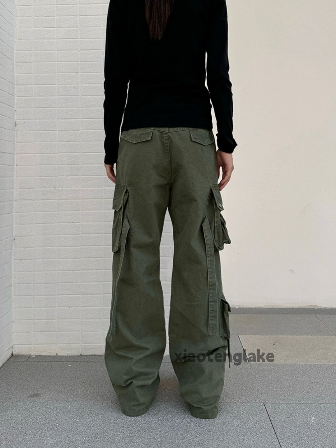Designer × Japanese Brand × Vintage utility military outdoor tactical flared cargo punk pants Size US 28 / EU 44 - 6 Thumbnail