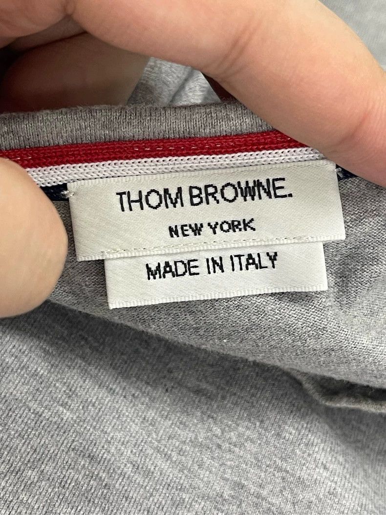 Thom Browne Thom Browne Cotton loose short sleeves Size US L / EU 52-54 / 3 - 3 Thumbnail
