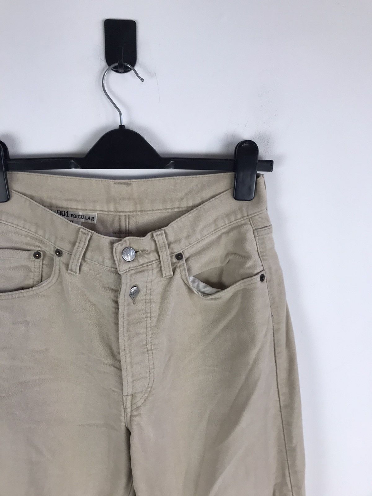 Replay × Vintage Vintage Replay Beige Pants Size US 30 / EU 46 - 2 Thumbnail