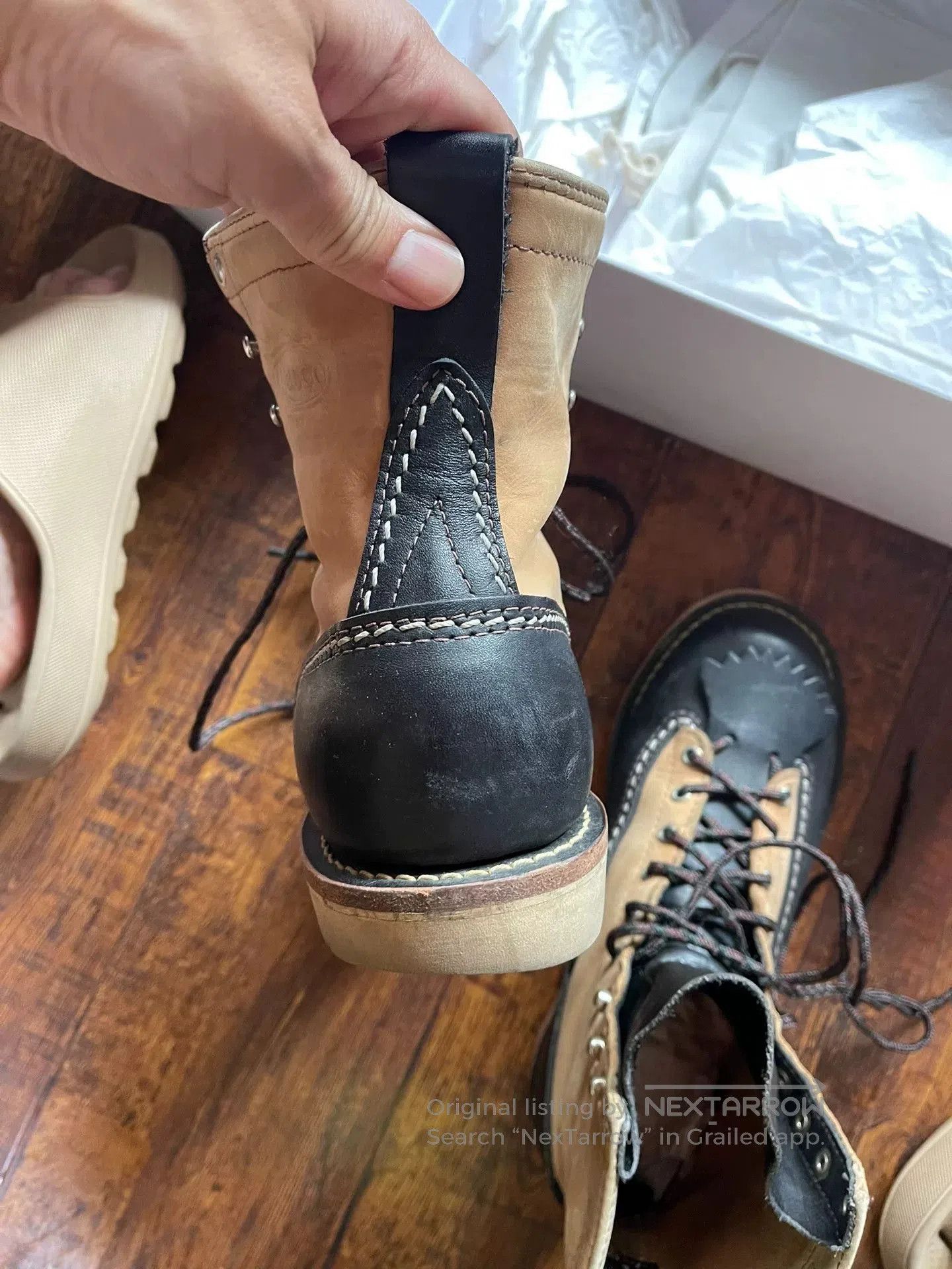 WESCO Wesco Two-Tone Leather Boots. Size US 8.5 / EU 41-42 - 3 Thumbnail