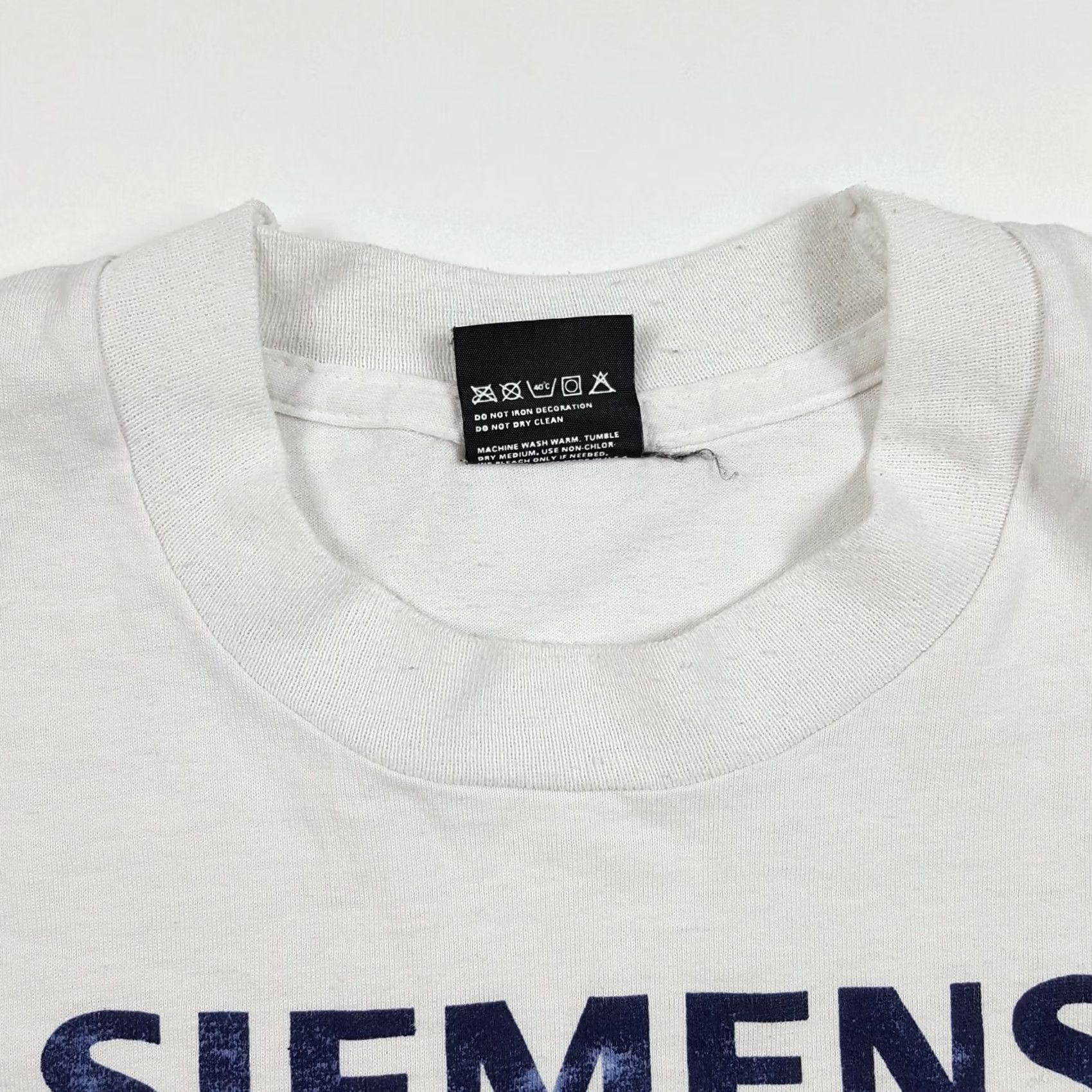 Vintage VINTAGE Siemens Caribbean Cruise T-Shirt Mens Small Gray Short Sleeve 90s Nautical Cruise Boat Graphic Print Shirt Size US S / EU 44-46 / 1 - 7 Thumbnail