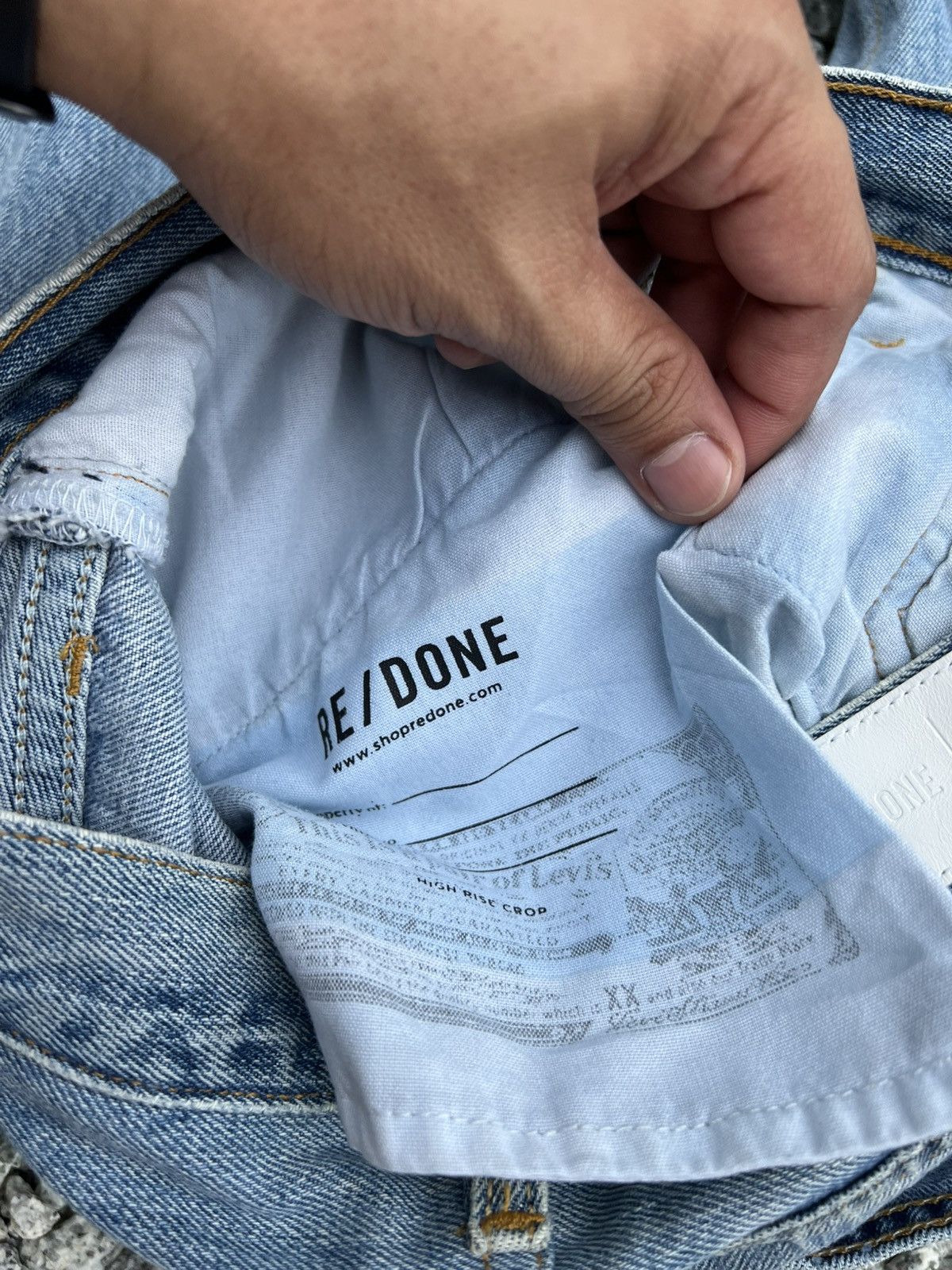 Levi's Re/done x Levis Faded Very Rare Jean Size US 27 - 14 Thumbnail