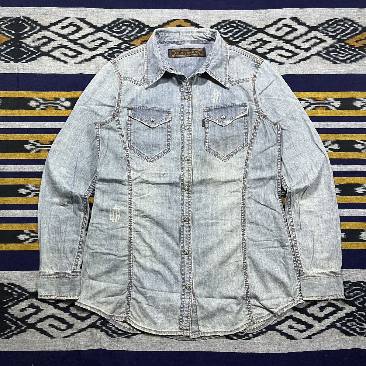 GOA Weatern Shirt Snap Button GOA Size US S / EU 44-46 / 1 - 1 Thumbnail