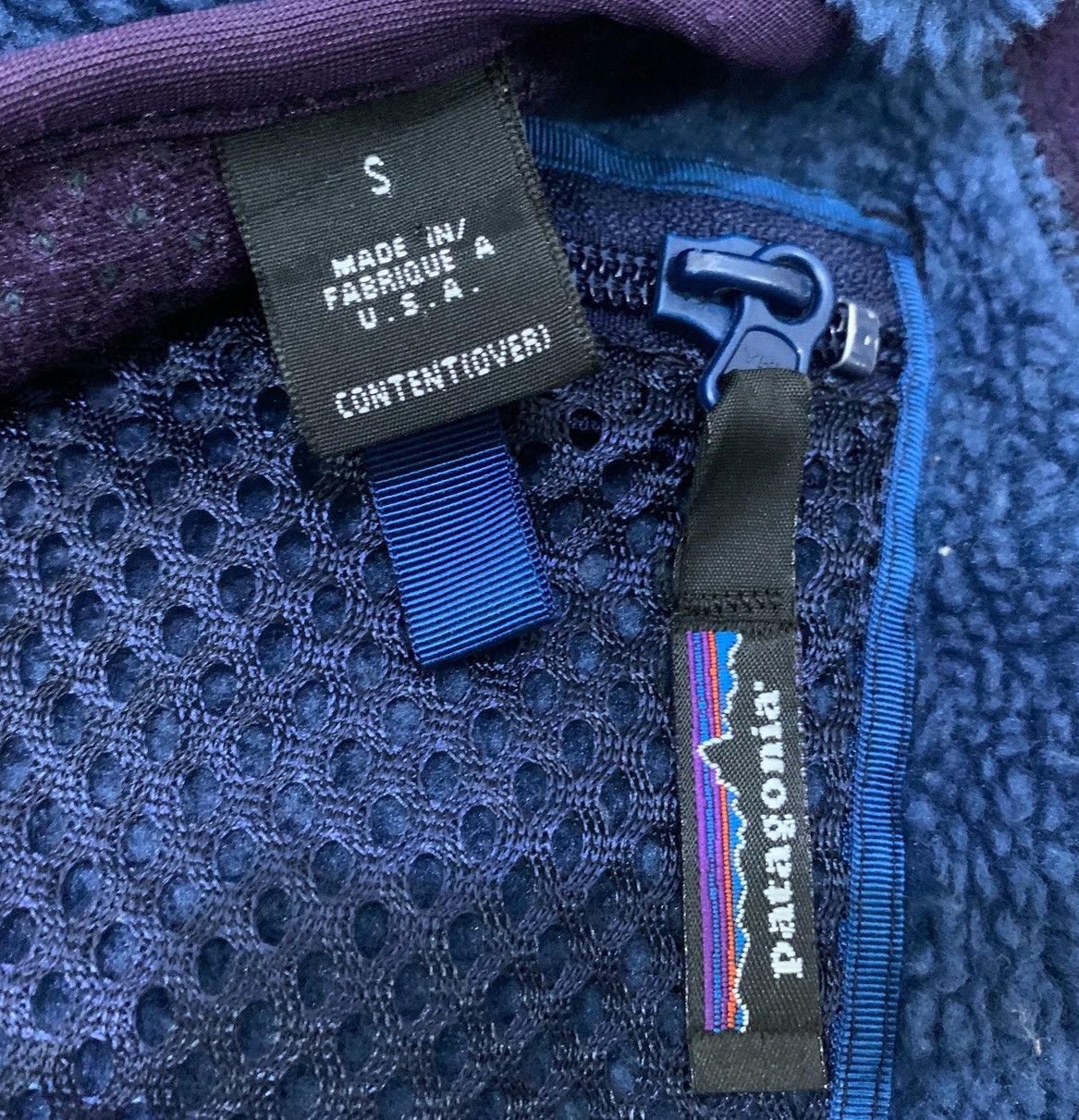 Patagonia RARE! VINTAGE 1997 PATAGONIA AQUA FUR DEEP PILE FLEECE JACKE Size US M / EU 48-50 / 2 - 13 Thumbnail