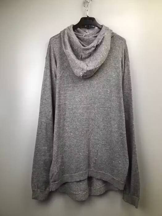 Helmut Lang Helmut Lang Men Hoodie Sweater Turquoise Size L Size US L / EU 52-54 / 3 - 2 Thumbnail