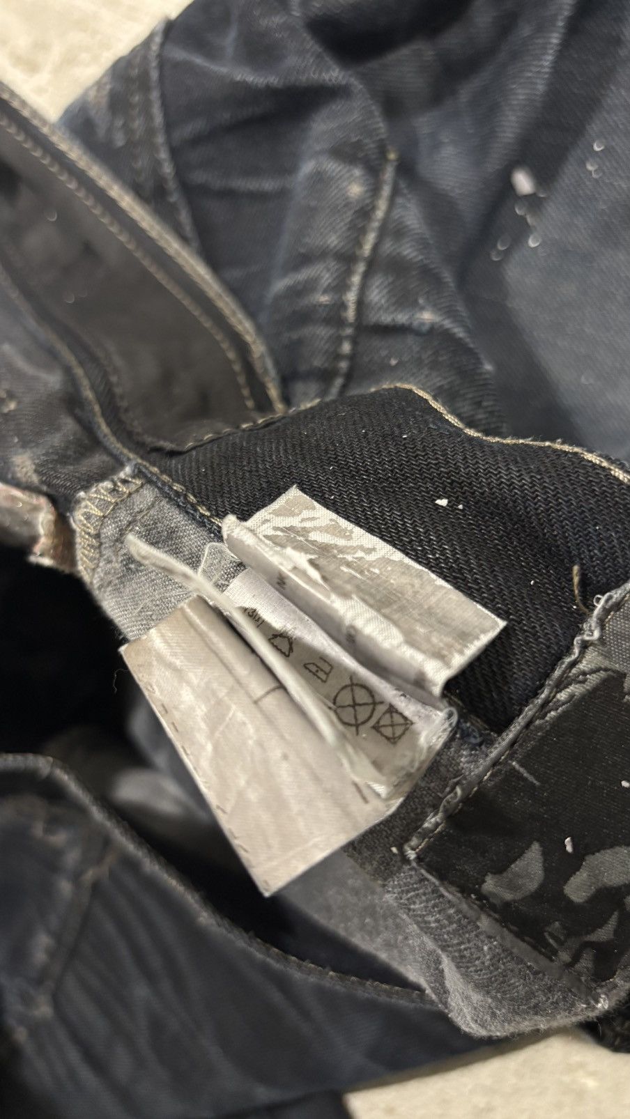 Rick Owens Drkshdw Rick Owens Distressed Detroit Cut Denim Size US 32 / EU 48 - 22 Thumbnail