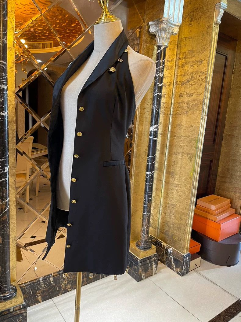 Versace Versace Medusa logo dress suit vest dress Size M / US 6-8 / IT 42-44 - 7 Thumbnail