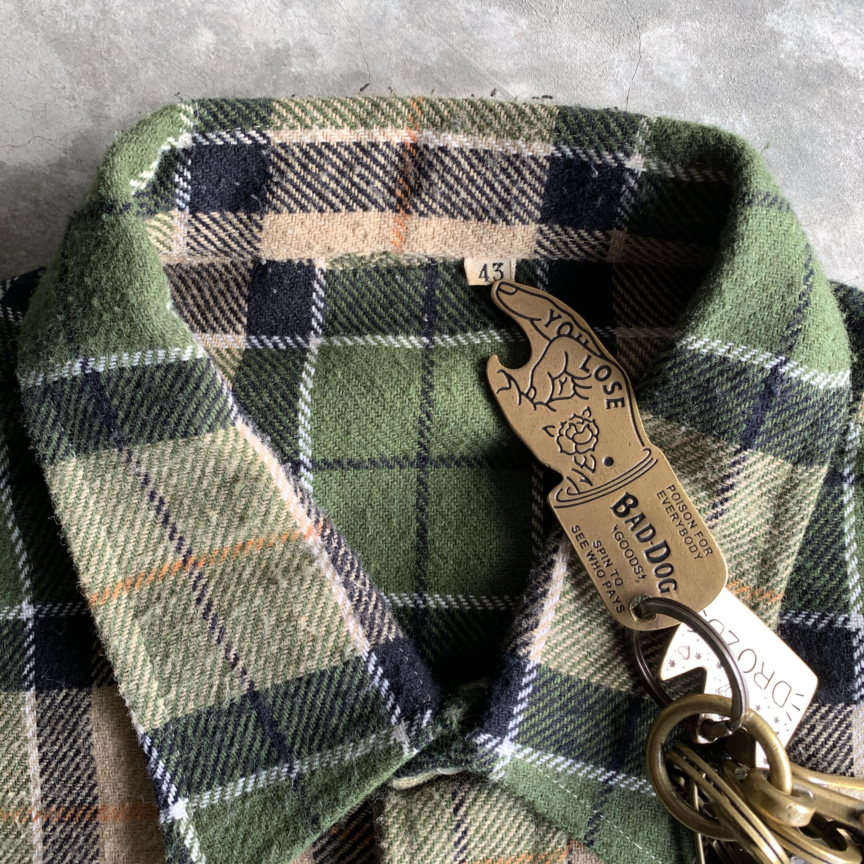 Edition Japan × Vintage Vintage Wool Plaid Shirt Size US M / EU 48-50 / 2 - 5 Thumbnail
