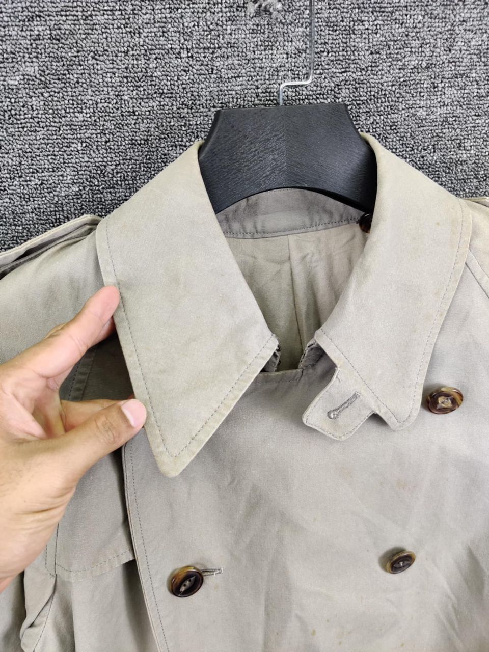 Attachment Attachment Double Breasted Belted Trench Coat Size US M / EU 48-50 / 2 - 2 Thumbnail