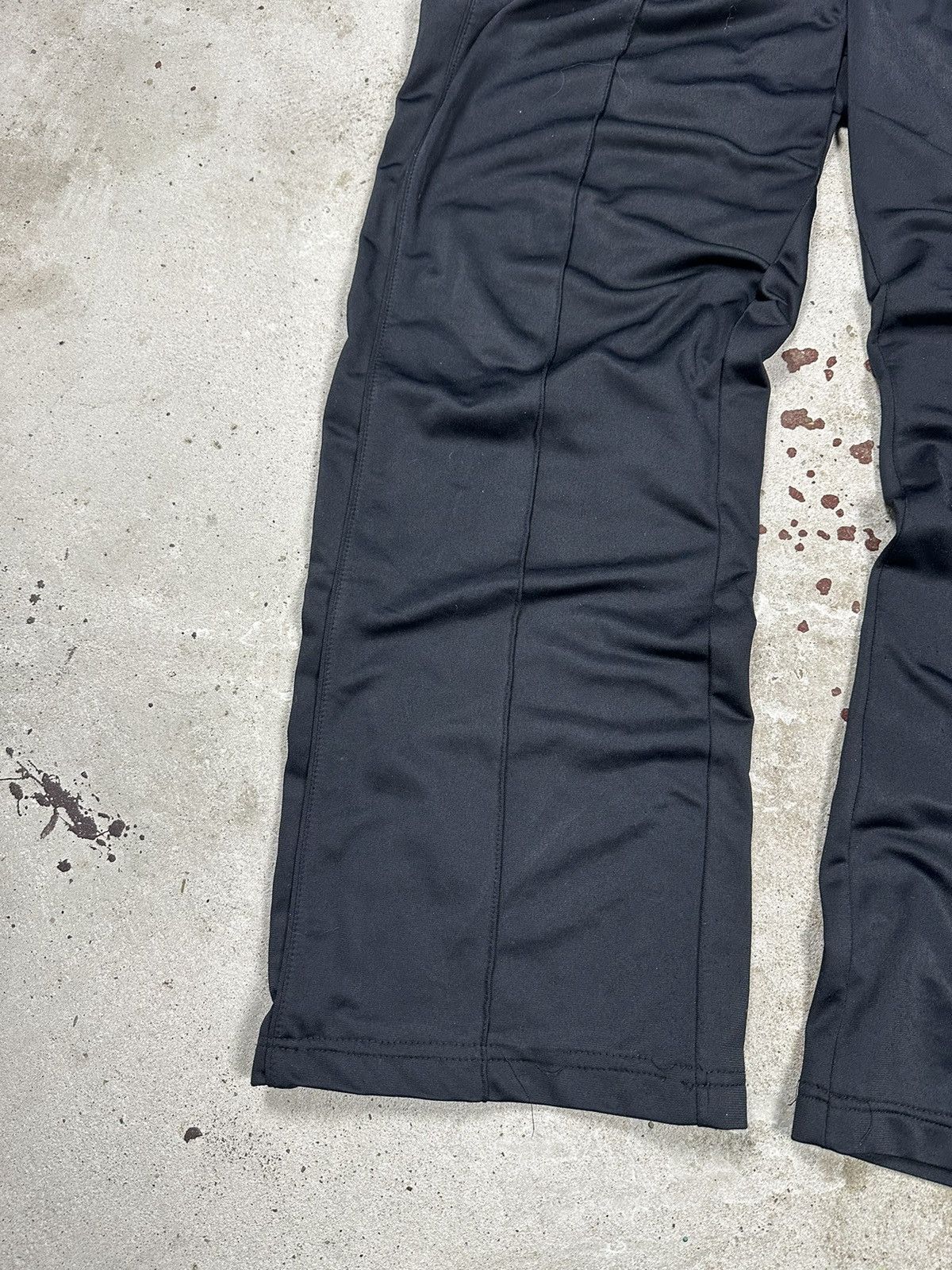 Nike × Vintage Vintage Y2K Nike Baggy Black Track Pants Swoosh Size US 35 - 5 Thumbnail