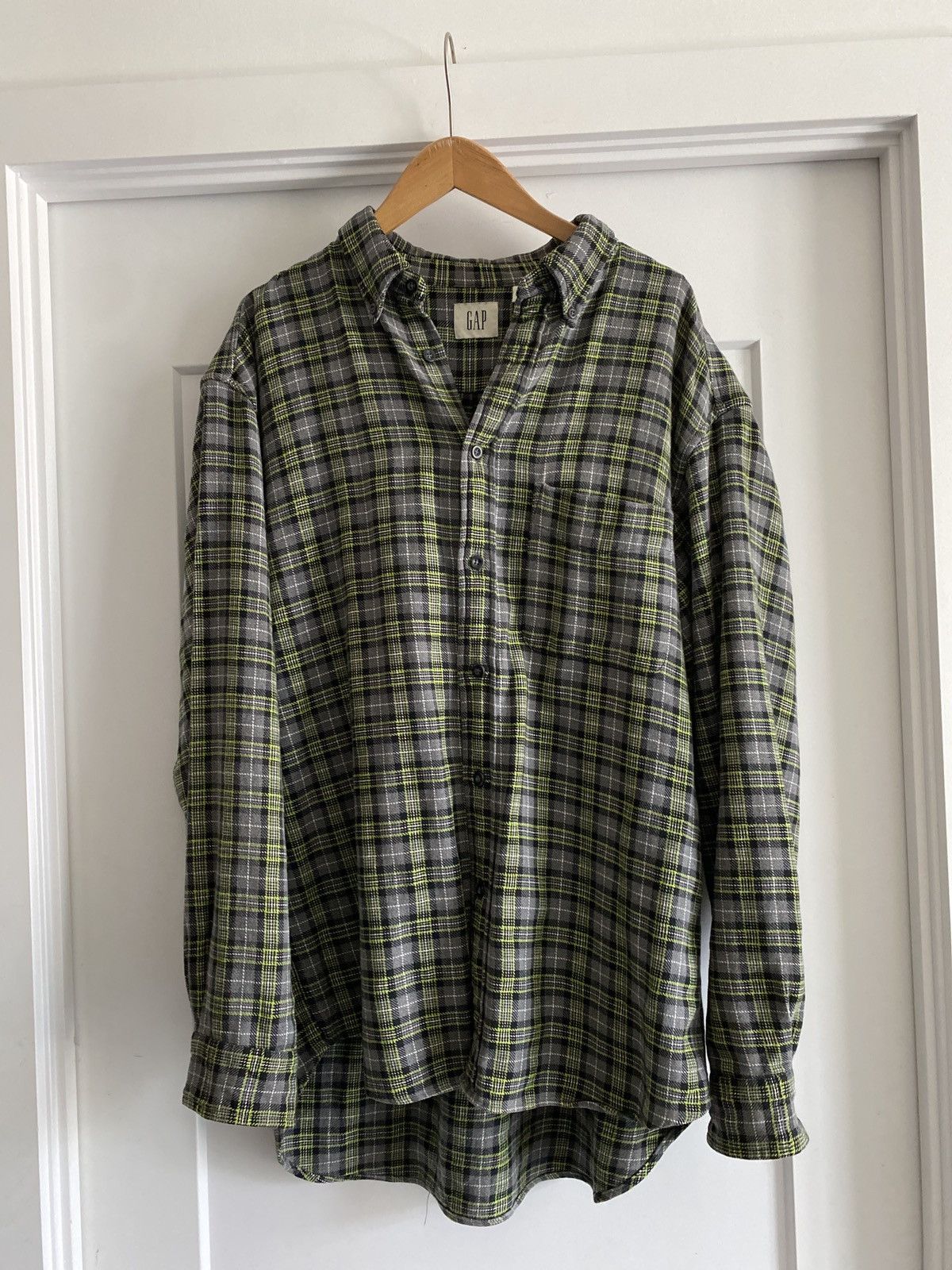 Gap Vintage 90s Gap Streetwear Flannel Size US L / EU 52-54 / 3 - 2 Thumbnail