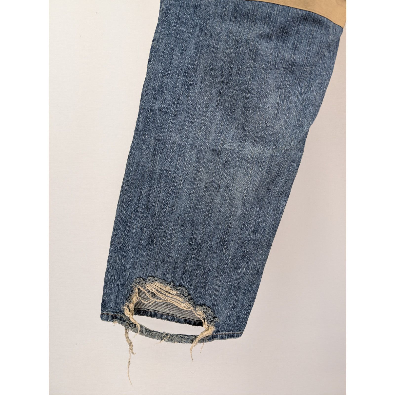 Balenciaga o1rshd1 Cotton Ripstop Patched Cargo Pants in Beige Size US 30 / EU 46 - 14 Thumbnail
