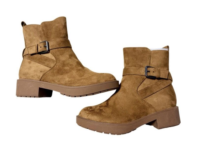 Other Cushionaire “Houston” Bootie – Whiskey Suede – Size 6M – NIB Size US 6 / IT 36 - 4 Thumbnail