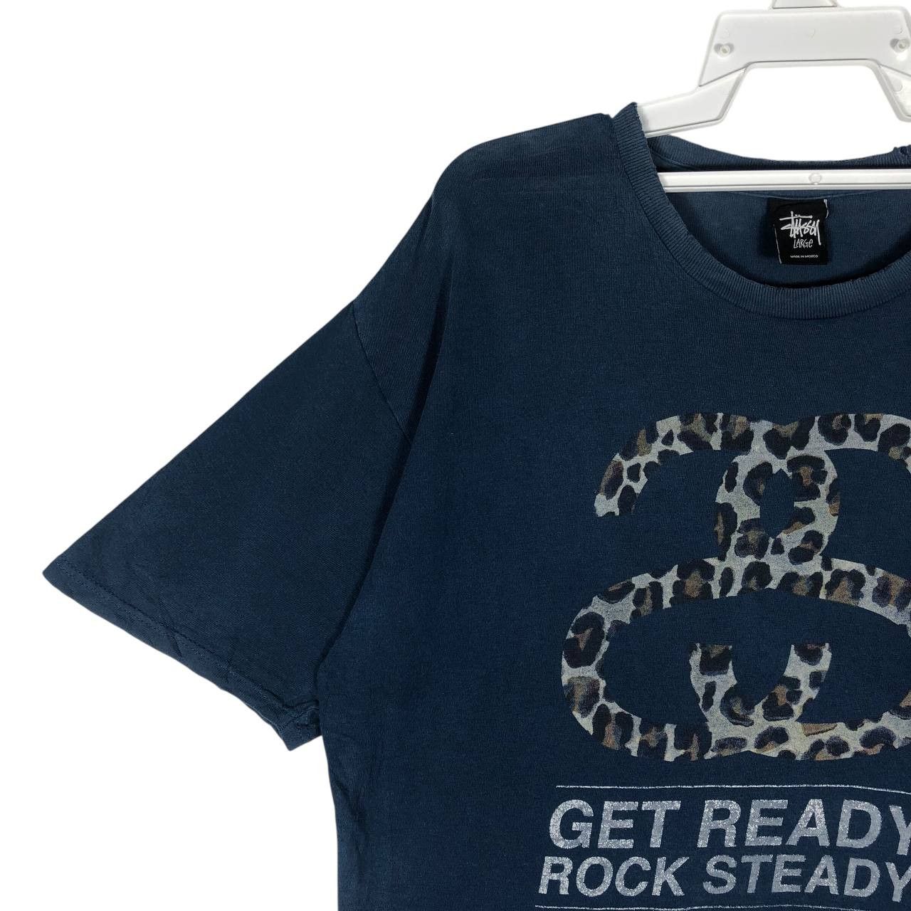 Stussy Vintage Stussy "Get Ready Rock Steady" T-Shirt Size US L / EU 52-54 / 3 - 3 Thumbnail