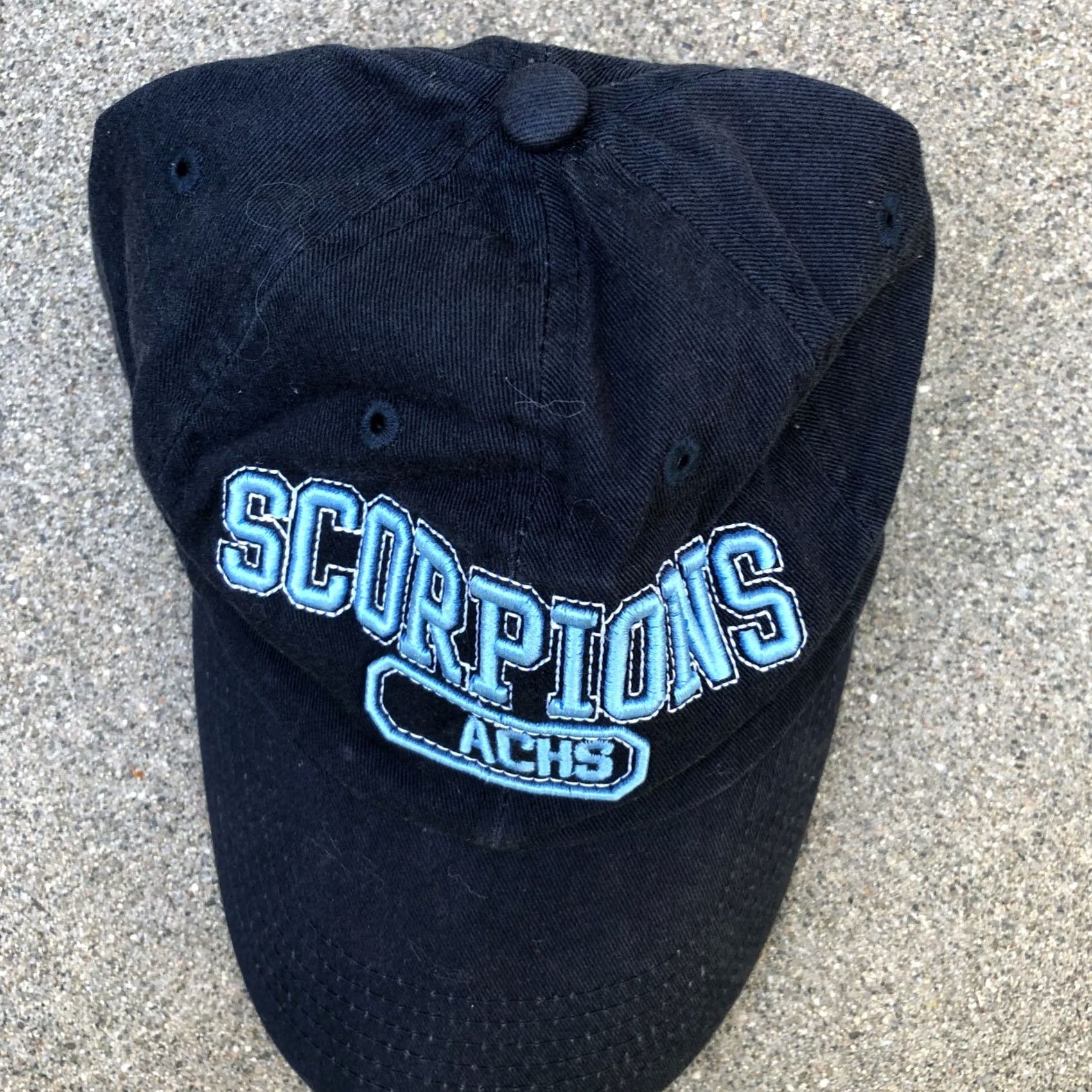Vintage OHIOPYLE 81 Adolfo Camarillo High School Scorpions Baseball Hat Men's Blue Cap Size ONE SIZE - 3 Thumbnail